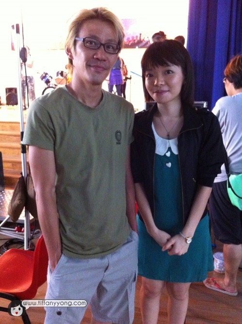 Photo with the director before leaving~