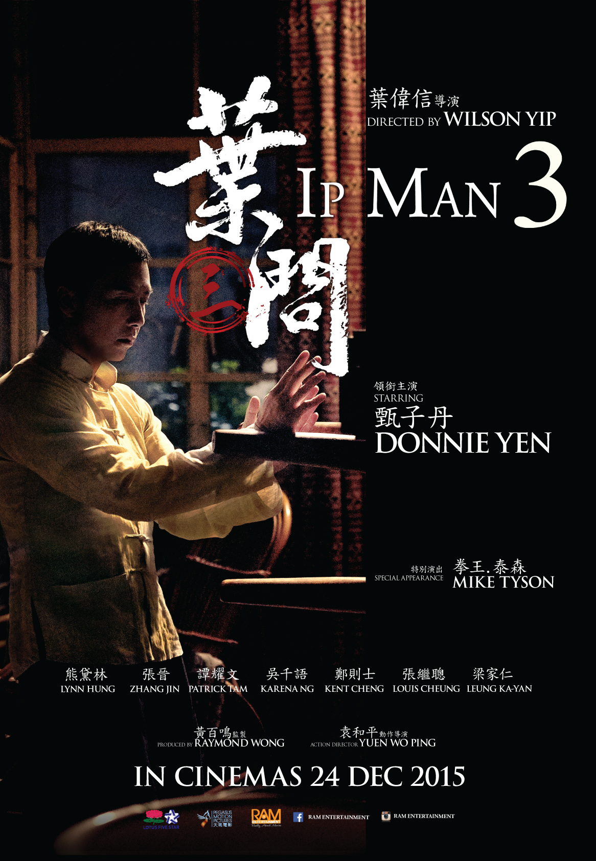 Película de Hong Kong. Del año 2015. Título: Ip Man 3 (Yip Man 3