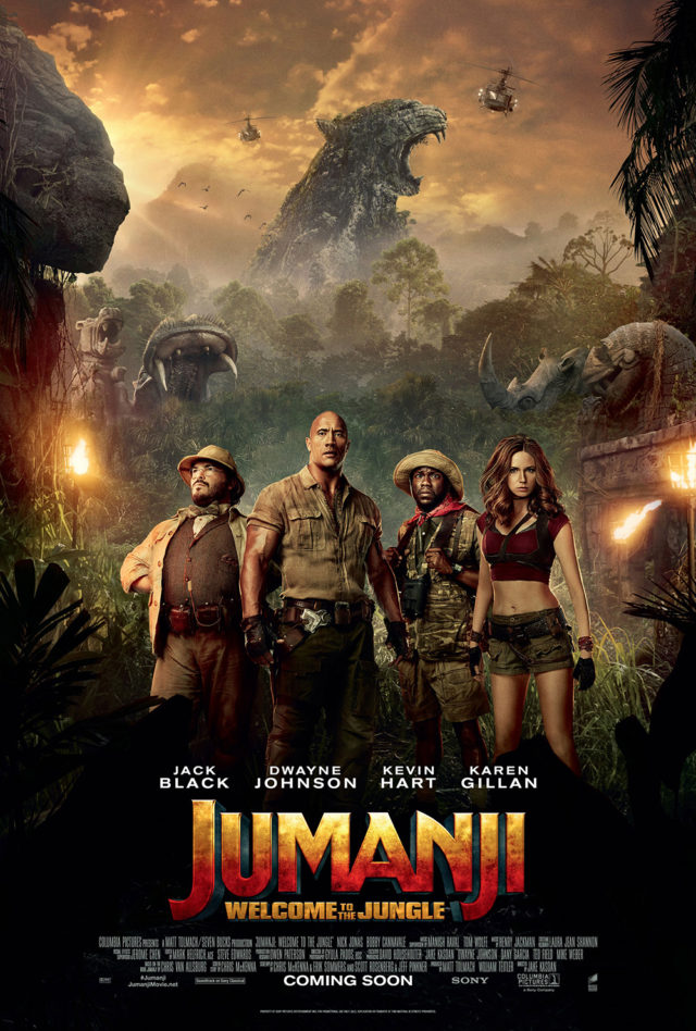 Jumanji 2017 movie poster